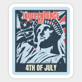 fourth of july Sticker